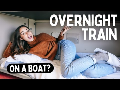 FIRST CLASS OVERNIGHT TRAIN IN ITALY (Rome to Sicily)