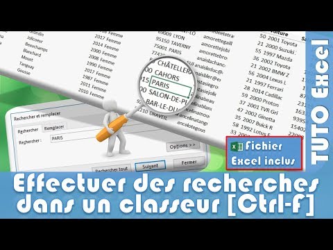 Comment faire des recherches avancées dans un classeur Excel
