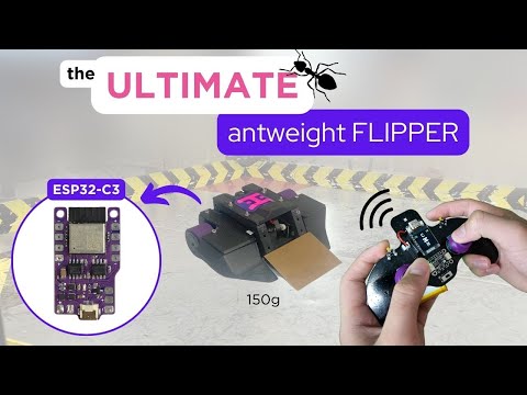 Is this ESP32 antweight combat robot a BEAST?