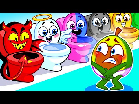 Potty Training Song | Helpful Habits | Where Is My Potty? Tales for Kids | Good Habits PP Stories