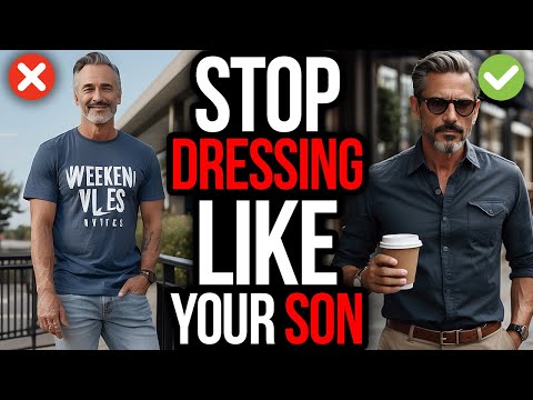 Fashion MISTAKES Men OVER 40 Make Trying to Look YOUTHFUL