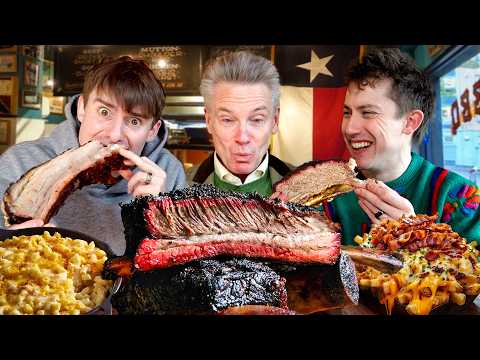British Grandad tries Texas BBQ for the first time!