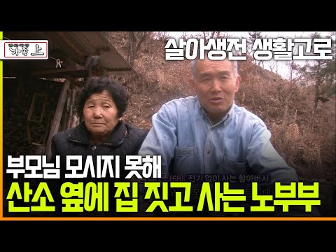 [다큐 ‘가족’ 113회 上] 살아생전 생활고로 부모님 모시지 못해 산소 옆에 집 짓고 사는 노부부