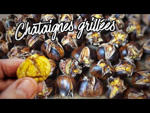CHÂTAIGNES GRILLÉES AU AIRFRYER