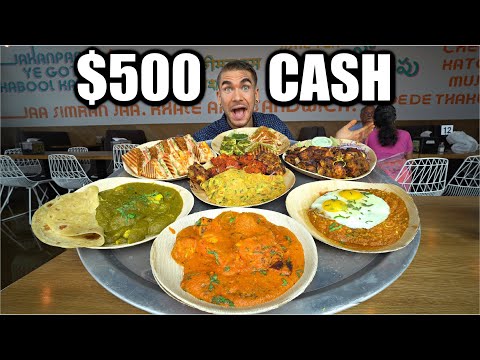 "$500 Says You Can't Eat It" AMERICA'S BIGGEST INDIAN FOOD EATING CHALLENGE!