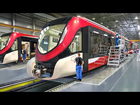 Inside Massive German Factory Building Modern Trains From Scratch