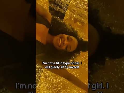 I will gladly sit by myself