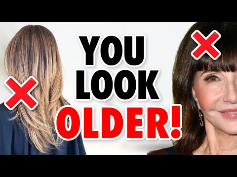 12 Hair Mistakes Making You LOOK OLDER!