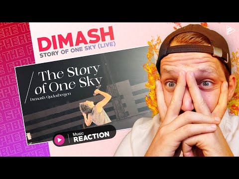 HIS SOUL SWEATS THROUGH HIS PORES! Dimash Qudaibergen -  The Story of one Sky (LIVE FANCAM) REACTION