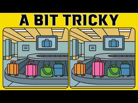 Tricky Spot the Difference Challenges for Smart Thinkers (A Bit Tricky)