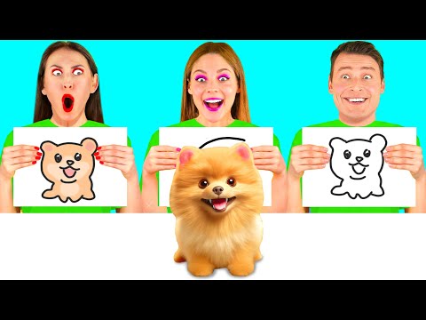 Who Draws it Better Take The Prize | Art Challenge by Fun Teen