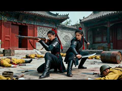 The latest action movie of 2025! A kung fu girl storms a Japanese base and razes it to the ground!