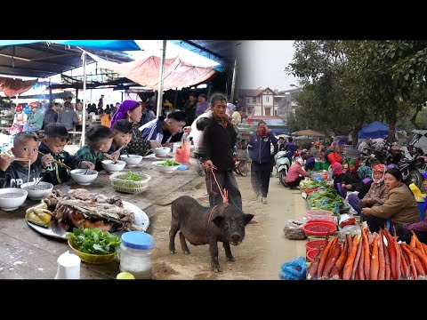 Vietnam-China Border Market: Pristine, Rustic & Rich in Mountain and Forest Identity