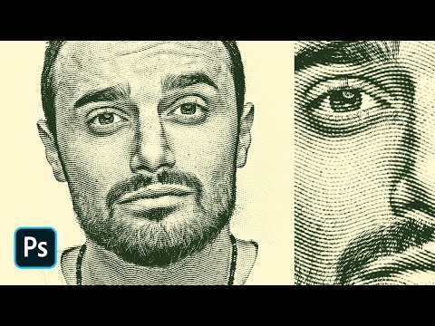 Photoshop Tutorial - Engraved Money Effect