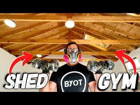 How to Turn a Shed into a Home Gym
