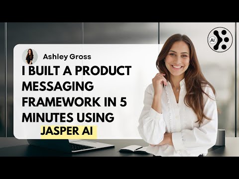 I Built a Product Messaging Framework in 5 Minutes Using Jasper AI's Hidden Interview Tool