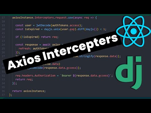 Refreshing Tokens With Axios Interceptors