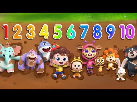 Ten in the Bed (Camping Version) | Play in the Mud | Nursery Rhymes & Kids Songs | BabyBus