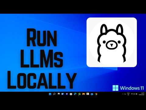 How to Run LLMs Locally On windows 11 | Install and Run Locally LLMs on Windows 11 (2026)