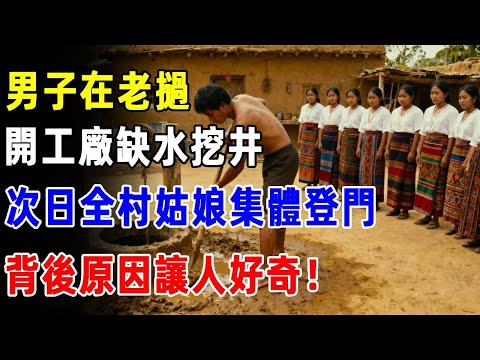 男子老撾開工廠缺水挖井，次日全村姑娘集體登門，背後原因讓人好奇！【蝴蝶花會】