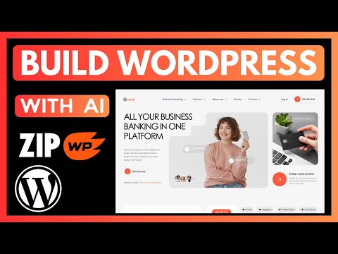 Create an Amazing WordPress Website Using an Ai | WordPress Tutorial
