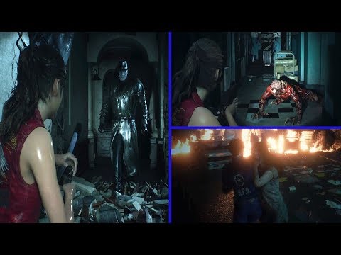 Resident Evil 2 Remake Mythbusters - Escaping A Zombie Grab & More Mr X. Myths!
