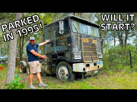 ABANDONED Semi Truck, Will It Start?