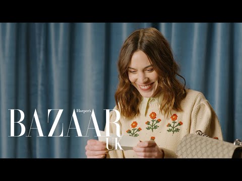 Alexa Chung plays Fill in the Blank | Bazaar UK | #AD For GuccI