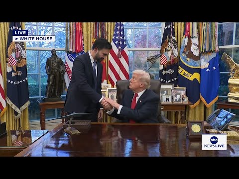 WATCH: President Trump meets with NYC Mayor-Elect Zohran Mamdani at the White House
