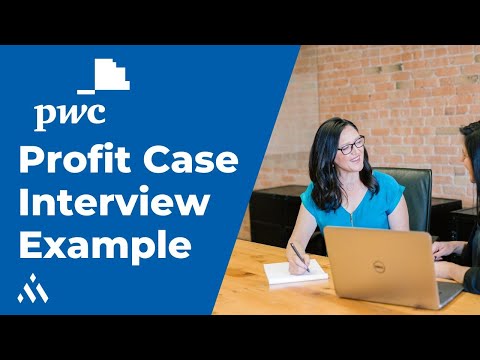 PwC Case Interview Example - Profitability Framework
