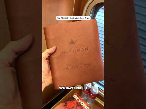 Gold Class Cabin Tour on THE GHAN