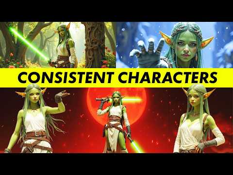 Create Consistent Ai Characters From ONE Image (in 7 minutes)