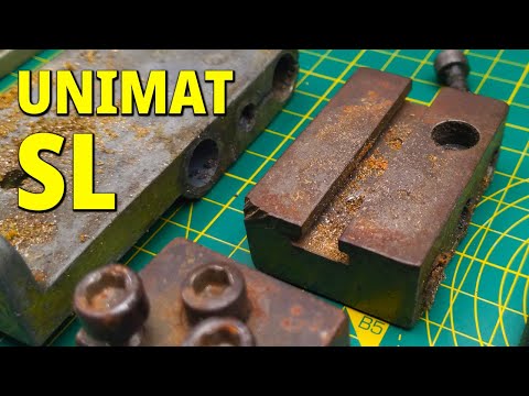 Cleaning the Disassembled Emco Unimat SL Lathe