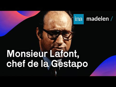 📚 Alain Decaux raconte Henri Lafont, patron de la Gestapo française (la "Carlingue") | INA-madelen