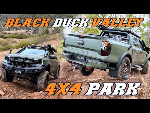 PIRATE CAMP CO TAKES ON BLACK DUCK VALLEY 4X4 PARK! WILL THE NEXT GEN RANGER SURVIVE?!