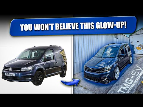 VW Caddy Limited Edition Custom Build | Full In-House TMG Transformation 🚐🔥
