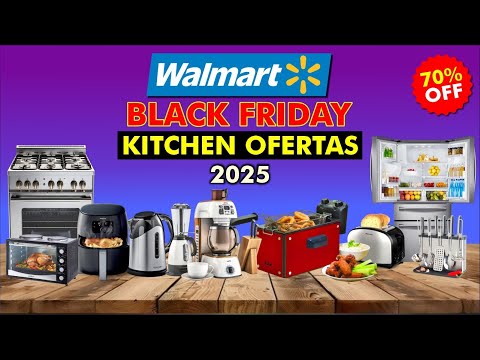 50 Ofertas de Cocina de Walmart Para El Black Friday de 2025