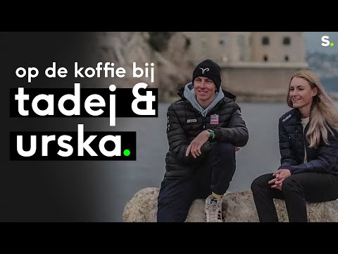 Op bezoek bij Tadej Pogacar en verloofde Urska Zigart: "Wout en Mathieu zijn niet bang van mij"
