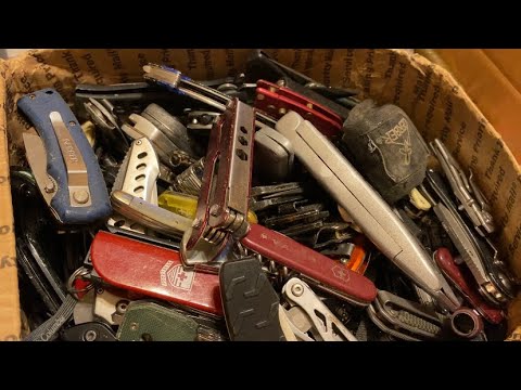 EBay TSA Knife lot Part One