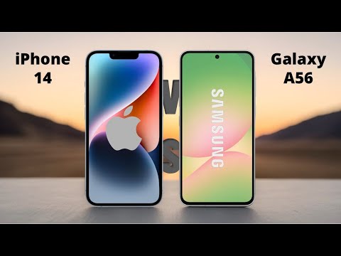 iPhone 14 vs Galaxy A56
