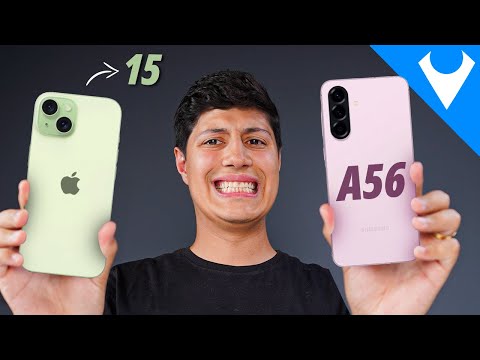 veja! Galaxy A56 vs iPhone 15 qual o MELHOR para 2025? COMPARATIVO