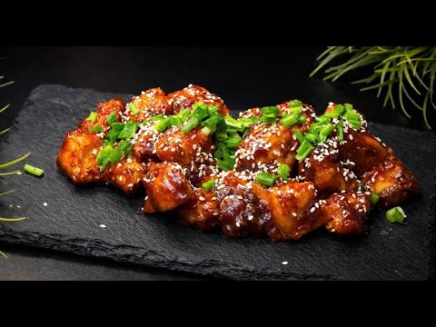 Knuspriges Hähnchen in süß-saurer Sauce in nur 10 Minuten!