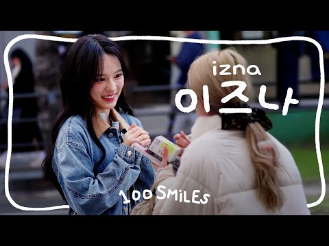 Giving gifts to 100 people and running away (ft. izna) [100 SMILES] | JAYKEEOUT