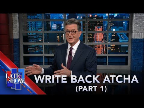 Stephen Colbert Recaps A Crazy Summer, Part 1: Trump’s Mugshot, Cocaine in The White House