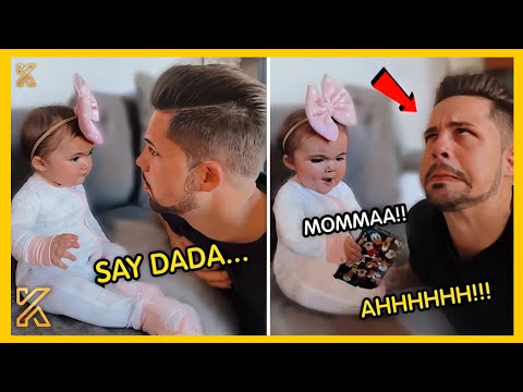 💕FULL Babies Call Mama For The First Time (MAMA👨‍🦱 VS DADA👩‍🦱)