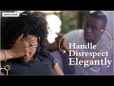 How to DEAL WITH DISRESPECTFUL PEOPLE the Elegant Way - Winnie's School of Elegance - Ep.8