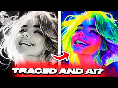 Artist Allegedly FAKED Art Trend With Traced AI...