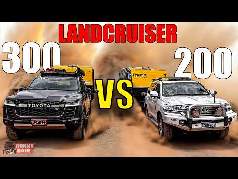 200 series VS 300 series TOWING 3t CARAVAN