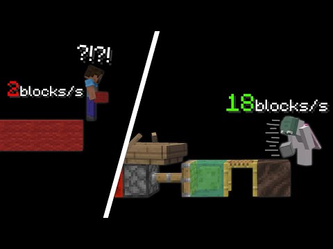 FASTEST way to BRIDGE in Minecraft