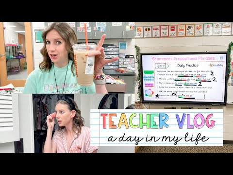TEACHER VLOG | day in my life with timestamps